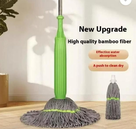 BambooTwist™ - 360° Self-Wringing Mop by Comfortrix