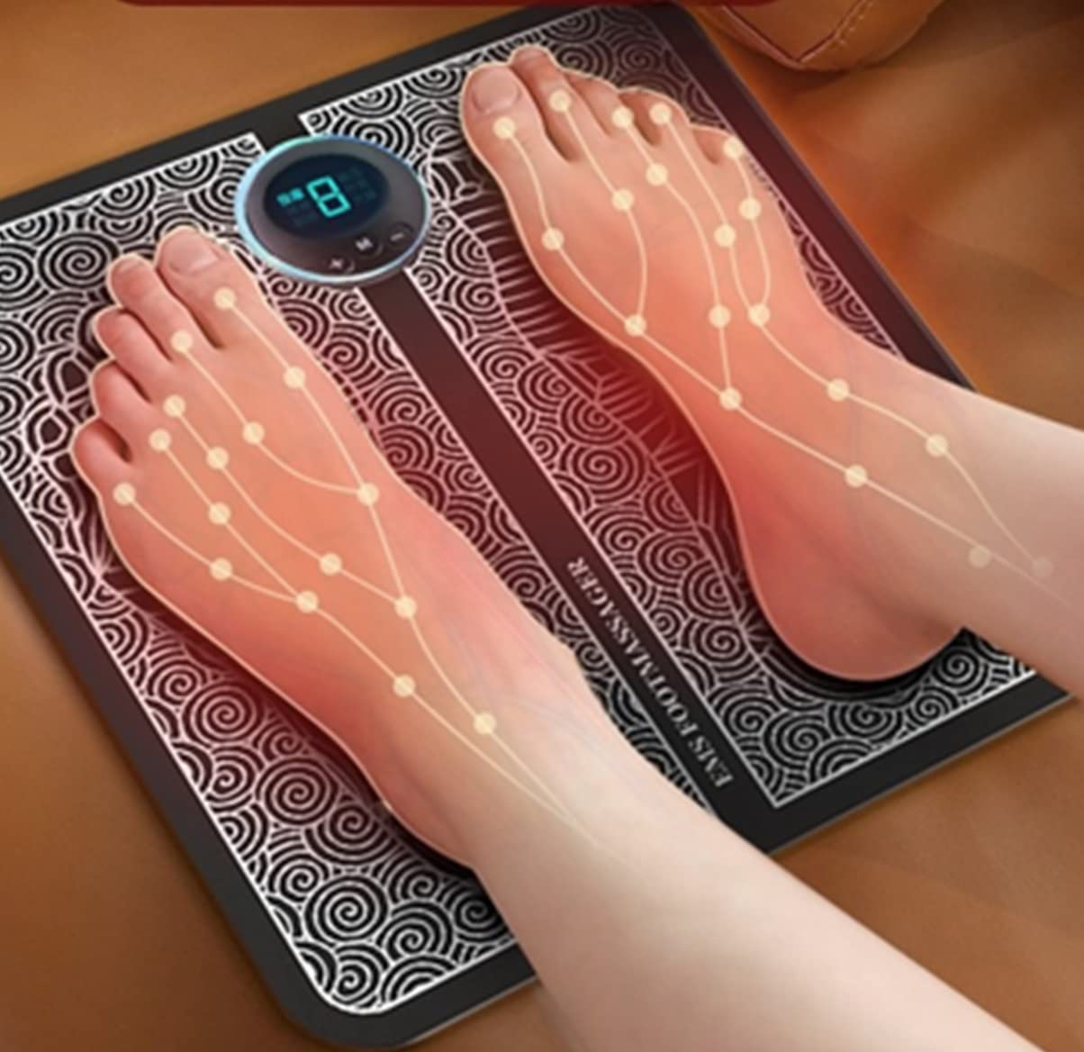 SoothePulse™ - EMS Vibrating Foot Massager Pad by Comfortrix