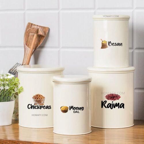 LabelEase™ - 3D Waterproof Kitchen Spice Jar Stickers by Comfortrix
