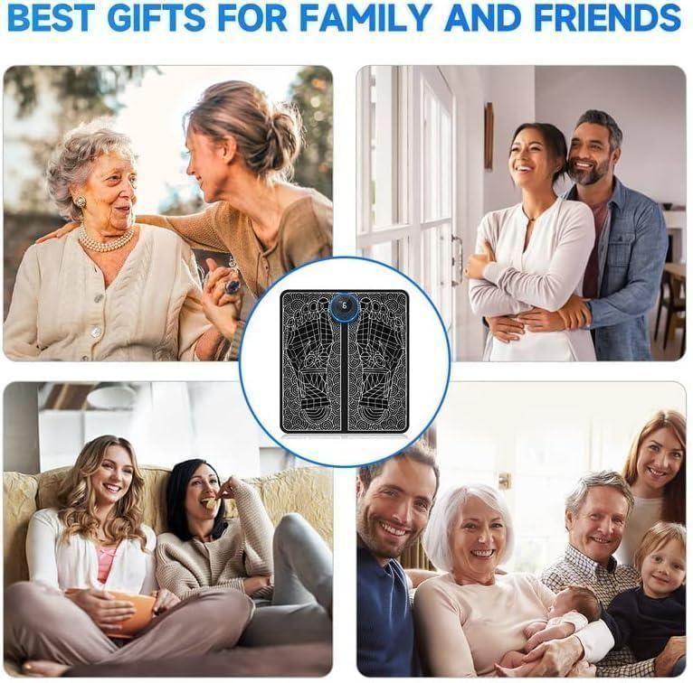 SoothePulse™ - EMS Vibrating Foot Massager Pad by Comfortrix