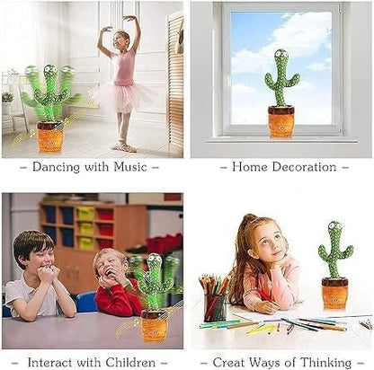 CrazyCactus™ - LED Dancing & Mimicry Cactus Toy by Comfortrix