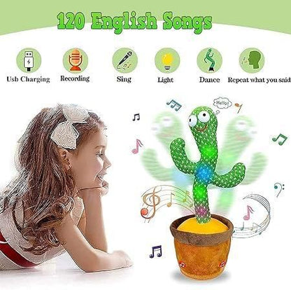 CrazyCactus™ - LED Dancing & Mimicry Cactus Toy by Comfortrix